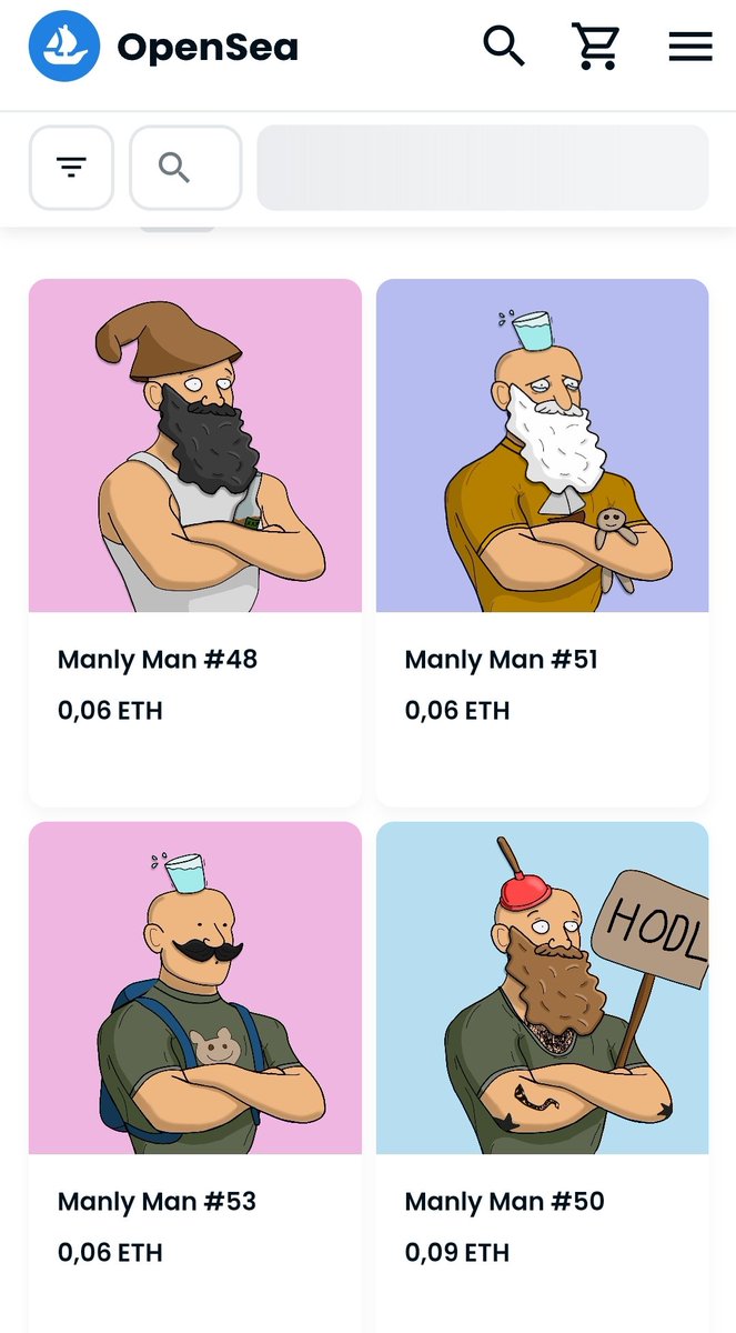 Join the Manly Men Collective!

manlymencollective.com

#mafsnl #NFT #NFTCommmunity #NFTFi #NFTshill #OpenSeaNFT #ETH
