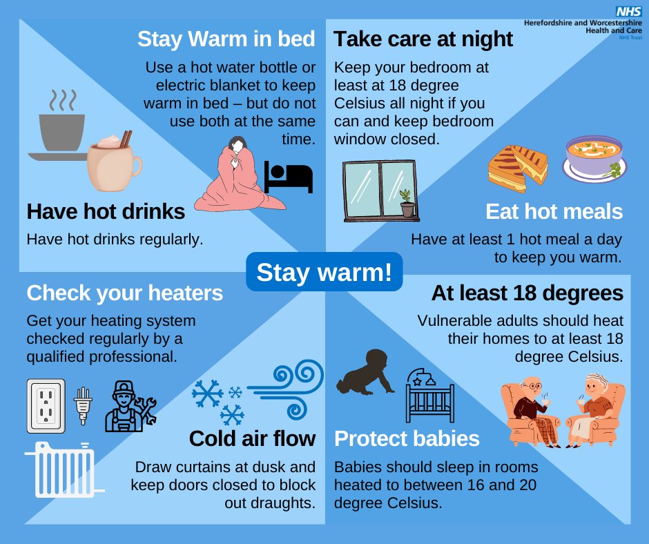 Don't let the snow get the best of you❄️ Follow these tips to stay well during this weather👇