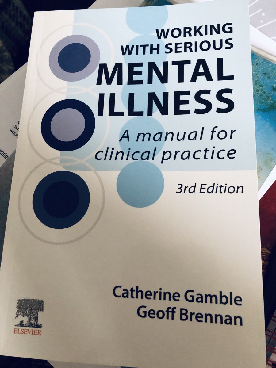 ⁦@minifeet2⁩ ⁦@Safewards⁩ got my copy of latest edition- what a great read and resource ( if I say so myself as author of several chapters!!!) enjoy #mentalhealthnursing