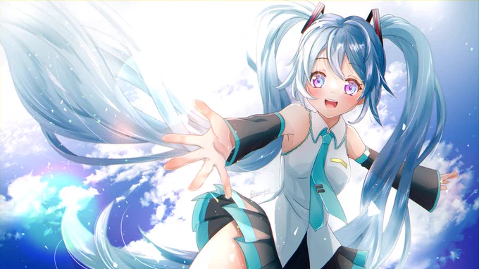 ここからまた、つながっていく。#初音ミク #ミクの日#ミクの日2023 