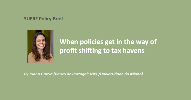 suerf_org's tweet photo. #SUERFpolicybrief "When policies get in the way of profit shifting to tax havens" by Joana Garcia (@bancodeportugal &amp; NIPE/ @udominho)

#MultinationalGroups #ProfitShifting #ServicesImports #TaxHavens #TaxLaw