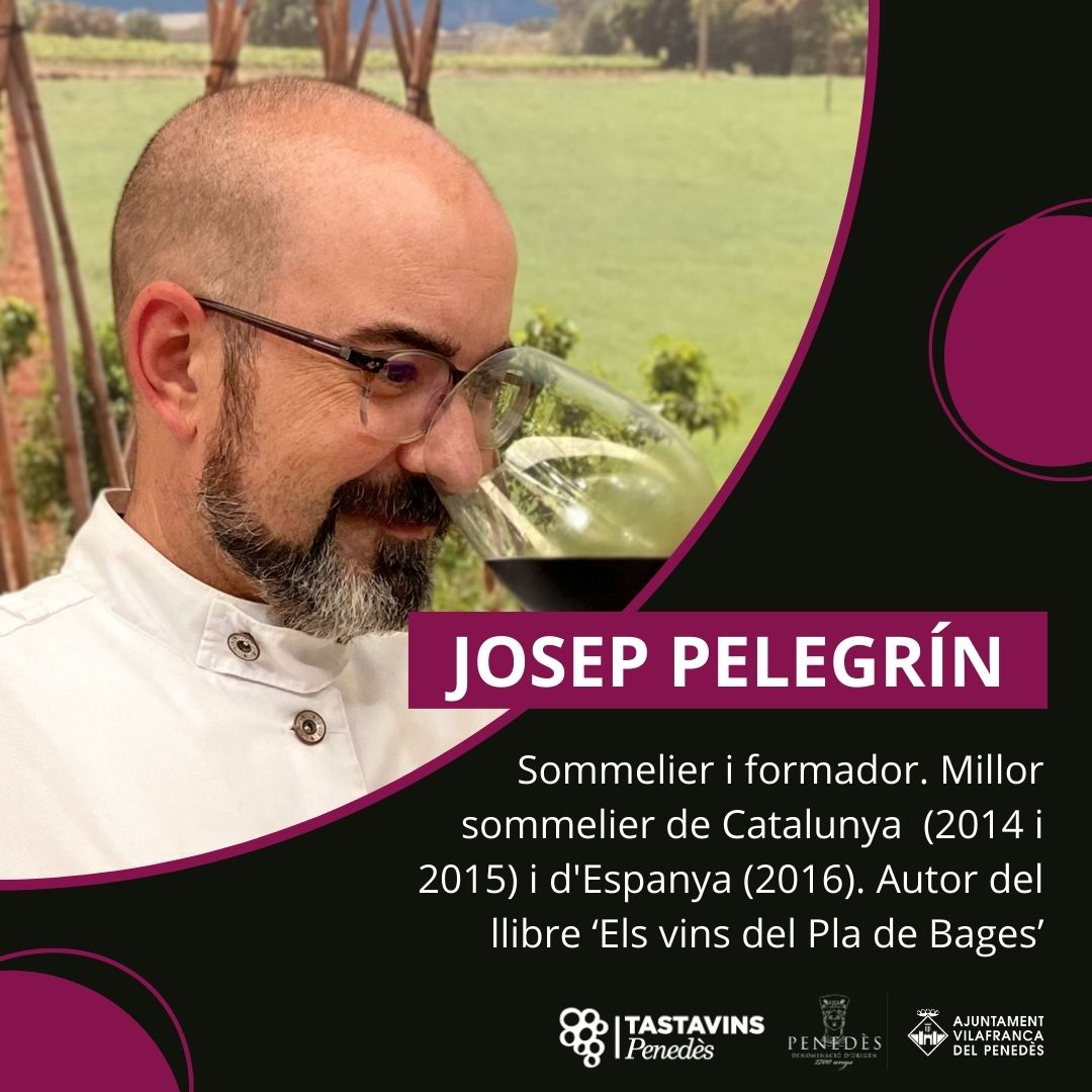 Un dels tastadors del 57è Concurs Tastavins <a href="/dopenedes/">DO Penedès</a> és <a href="/jpele80/">Josep Pelegrín</a>.

🍷 Sommelier i formador a Escola Hoteleria Joviat. Millor sommelier de Catalunya el 2014 i 2015, i Millor Sommelier d'Espanya 2016. Autor de “Els vins del Pla de Bages".

Inscripcions ➡️ bit.ly/3l1HQl4