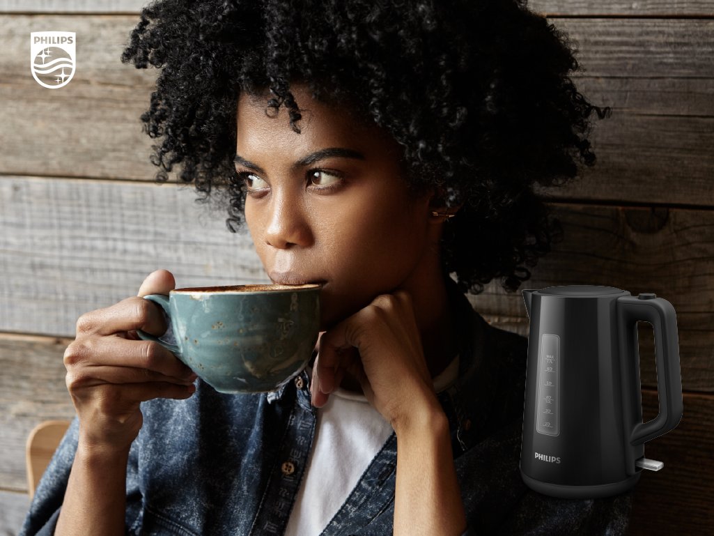 PhilipsGhana's tweet photo. Appliances are like the lifeblood of any kitchen. They determine how quickly that cup of coffee gets made, or how effectively that meal is prepared. ⏲️

The Philips plastic kettle is fast-boiling &amp; safe against boil-dry. 

The perfect addition to any household.♨️ https://t.co/vQTNOjX7vo
