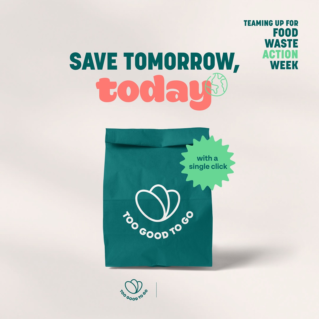 Take action against food waste this Food Waste Action Week (6th-12th March) using the Too Good To Go app. The app allows you to purchase discounted food that would otherwise go to waste. To find out more or to download the app, click here: ow.ly/Cgos50NaShE