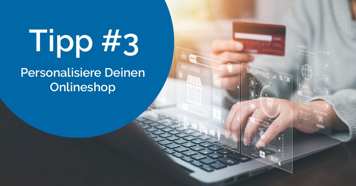 Tipp #3 zur Umsatzsteigerung: Personalisiere Deinen Onlineshop. 💻🛍

Online kannst Du zwar nicht mit allen Kund:innen sprechen, hast dafür aber viele Daten. Mit diesem Wissen kannst du Deinen Kund:innen kontextbezogene Produkte empfehlen. 

Erfahre mehr: fcld.ly/0dk4gua