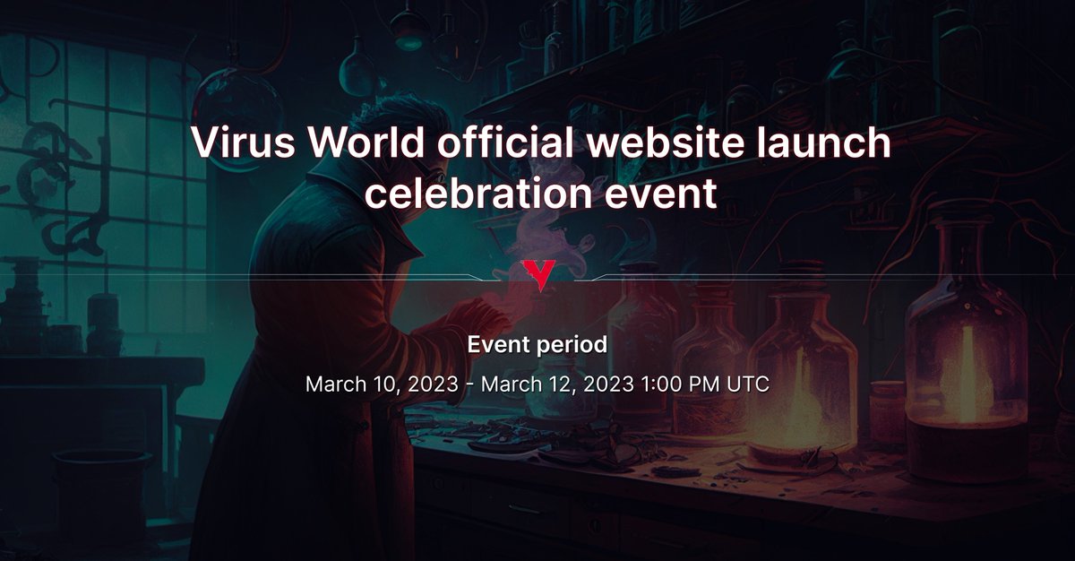 Virus2Earn's tweet photo. How is our Zombies doing?👋

We have decided to run Virus World official website launching celebration event!
For more information, please refer to the Google form link below!
We look forward to your huge interest and participation:) 

Google form link: https://t.co/CIfzg9FzJ4 https://t.co/nc1HTj3QjO