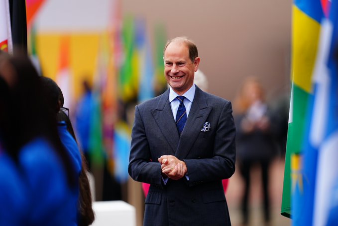 Wishing Prince Edward a very happy birthday. 