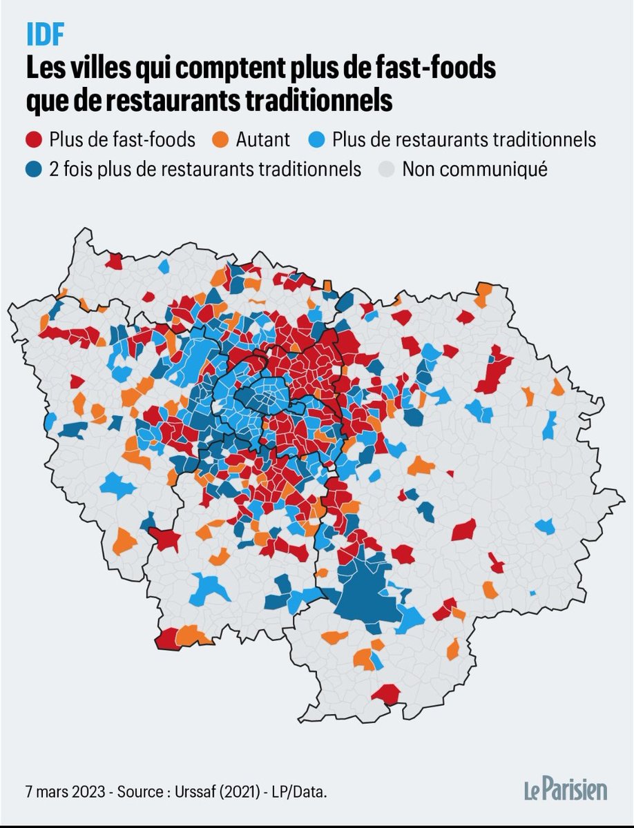 Y-a-t-il trop de fast food à Paris et en Île-de-France ? 
Enquête pour <a href="/le_Parisien/">Le Parisien</a> avec <a href="/leparisiendata/">Le Parisien | data</a> ⬇️⬇️📝
#McDonalds #KFC #tacos #subway
leparisien.fr/economie/conso…