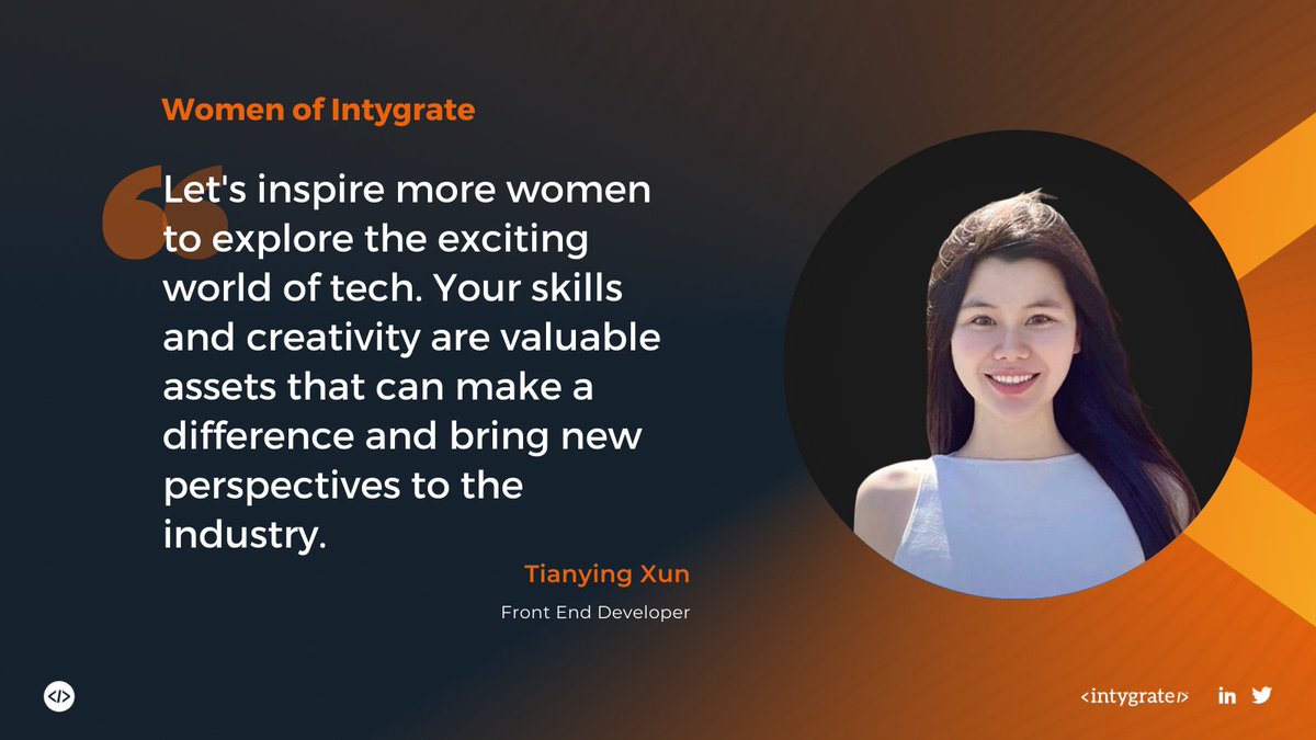 In recognition of International Women’s Day, we invite our staff to share their sentiments this week. Today, we have Kelly, a proficient Front End Developer who wants to encourage more women to pursue a career in tech.

#womenintech #internationalwomensday2023