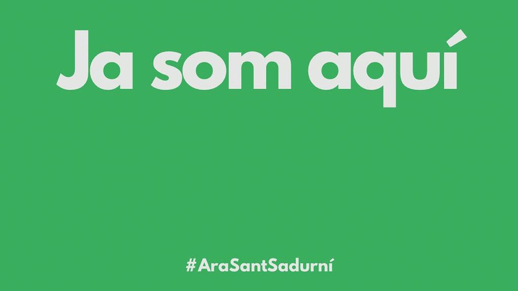 HOLA!👋🏻
Ja som aquí!

📢 Som ARA Sant Sadurní, un equip de joves amb la voluntat de treballar per un Sant Sadurní nou, actiu i ple d'oportunitats.

🟢 Ara és el moment, ARA Sant Sadurní.

#AraSantSadurni #santsadurni #santsadurnidanoia #penedes