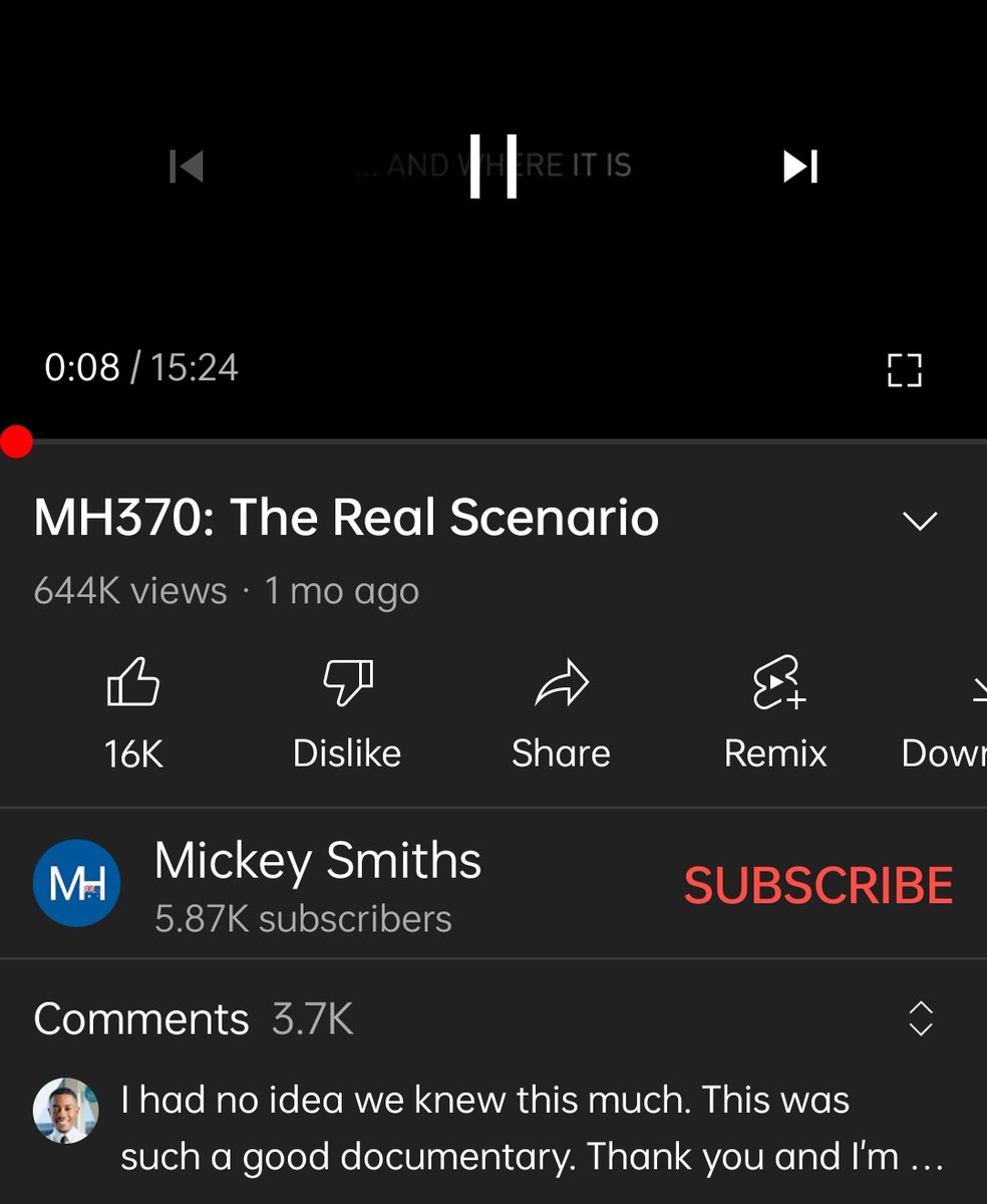 Imranyhy_'s tweet photo. After watched mh370 on netflix, this youtube analysis quite logical compared to   these conspiracy nonsensical. https://t.co/oss6m46610