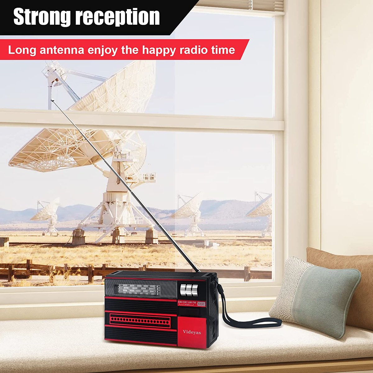 todderbert's tweet photo. The Videyas "V-Funk" AM FM Shortwave Portable Radio is on Sale for $12.60!
At Amazon: https://t.co/7ec9F6YVBZ
Fun, Thumb Wheel Tuning, 18650 Rechargeable, Flashlight, Not So Accurate Dial :)
#videyas #vfunk #am #fm #shortwave #portable #rechargeable #18650power #radio #deal https://t.co/63uv8G5s4G