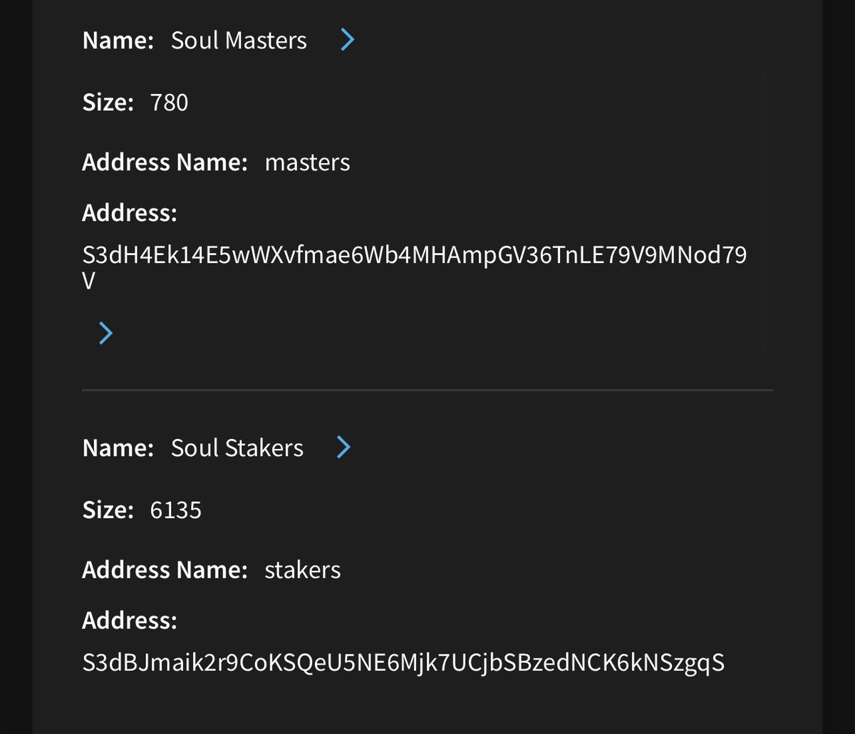 cryptocris88's tweet photo. 780 #SOULmasters and 
6135 #SOULdiers staking SOUL on the @PhantasmaChain mainnet.

$SOUL $KCAL https://t.co/Oki2W9EnjR