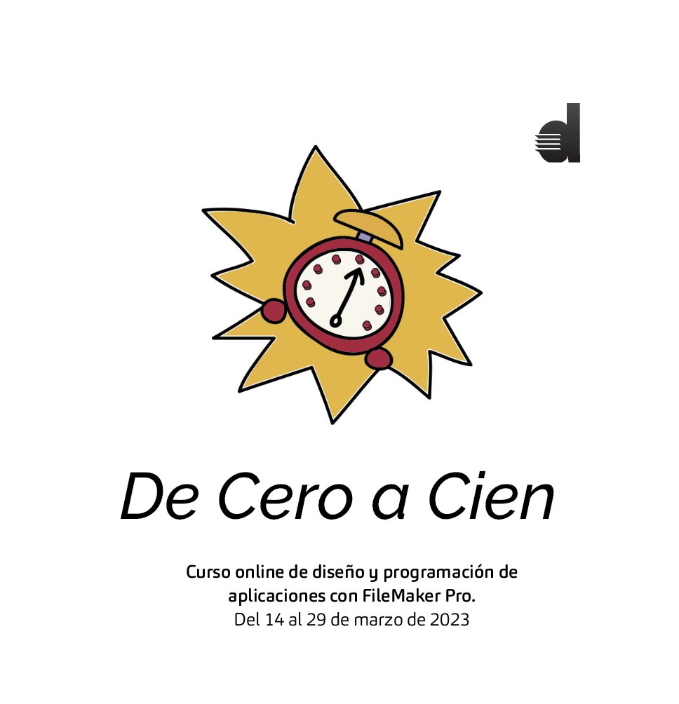 Últimas plazas disponibles para el #curso general de #FileMaker "De Cero a Cien" de marzo.
Más info e inscripciones en:
afterdata.es/cursos/general…