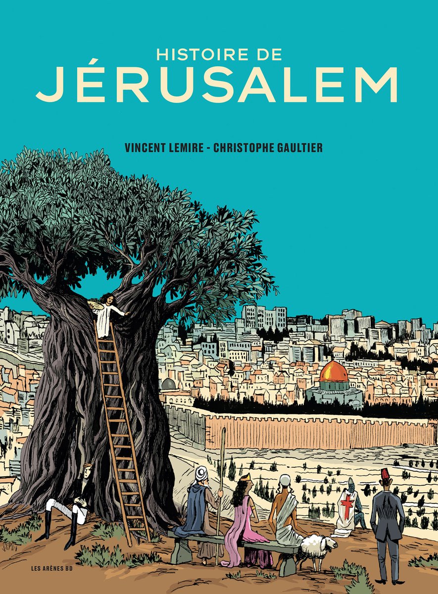 Jérusalem et ses 4000 ans d'histoire retracés en 250 pages… un pari brillamment remporté par l’historien 🇫🇷 @v_lemire, directeur du @CRFJerusalem ! 1/2 ⬇️