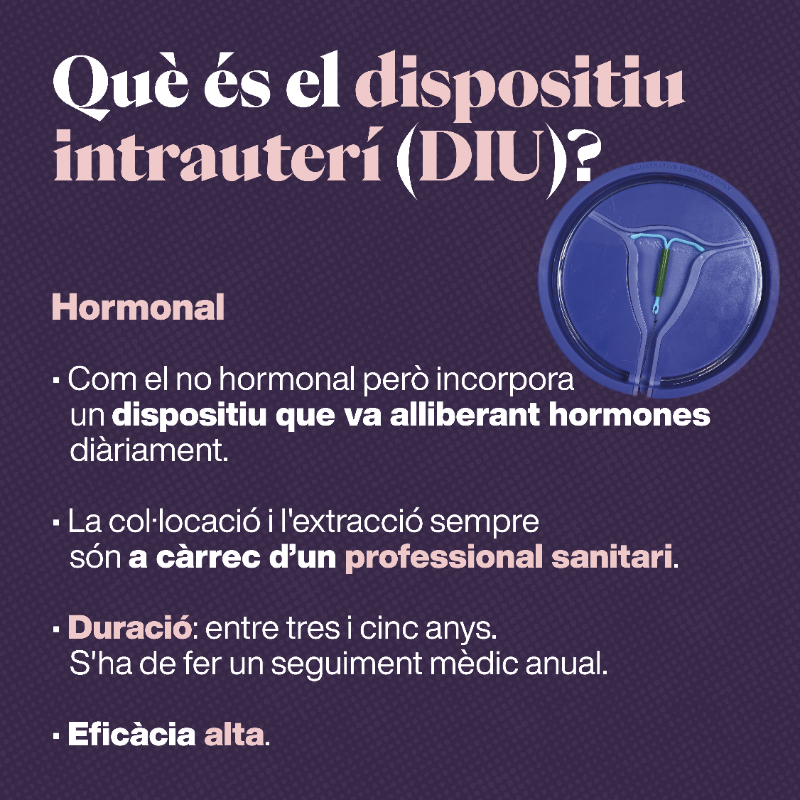 salutcat's tweet photo. ✅ L'anticoncepció és essencial per a la vida de les dones, i per això és important eliminar les barreres al seu accés.

👉 Coneix els mètodes anticonceptius de llarga durada que són gratuïts per a totes les dones i homes trans que conserven la seva capacitat gestant.