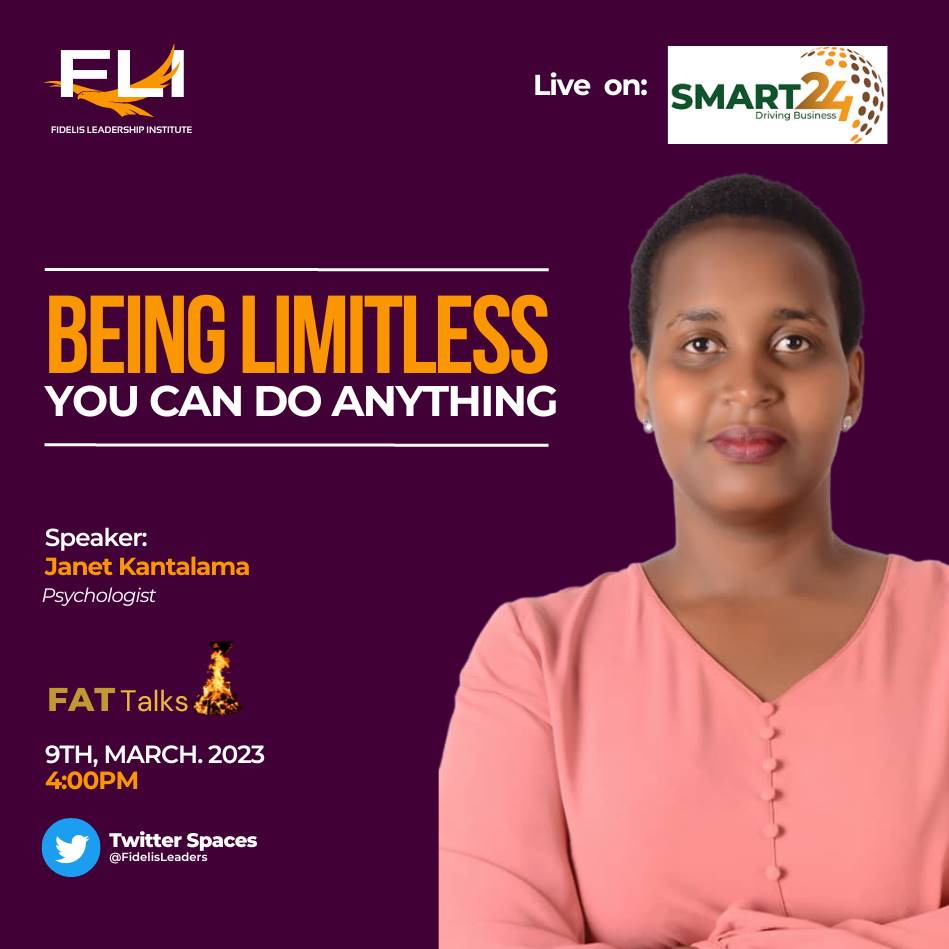 Join us at 4pm as our E.D @janetkantalama shares on #beinglimitless with @FidelisLeaders

#fattalks