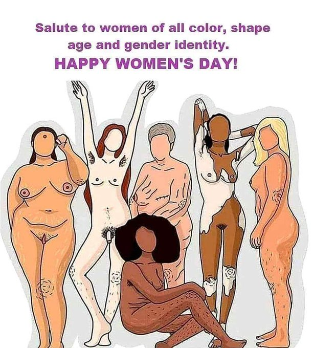 Yesterday was International Women's Day. It looks like they had all the bases covered.