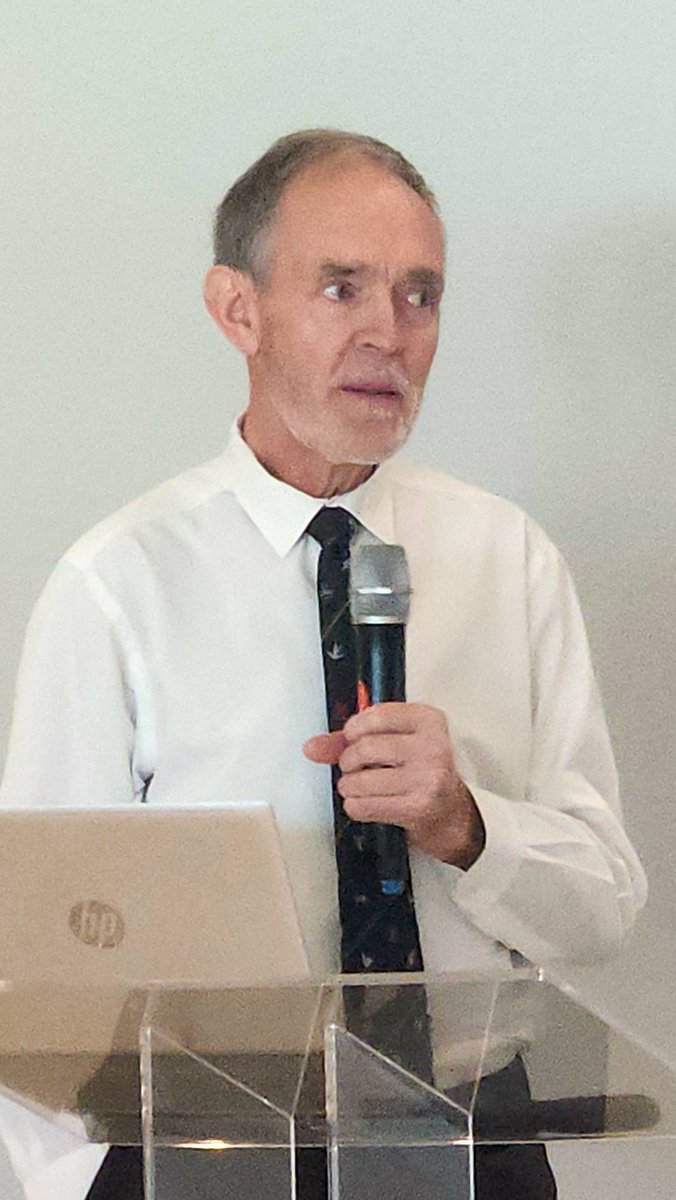 Economist, Dr. Roelof Botha, economic advisor the the Optimum Financial Services Group in action during our first Economic and Asset Outlook in Pretoria.