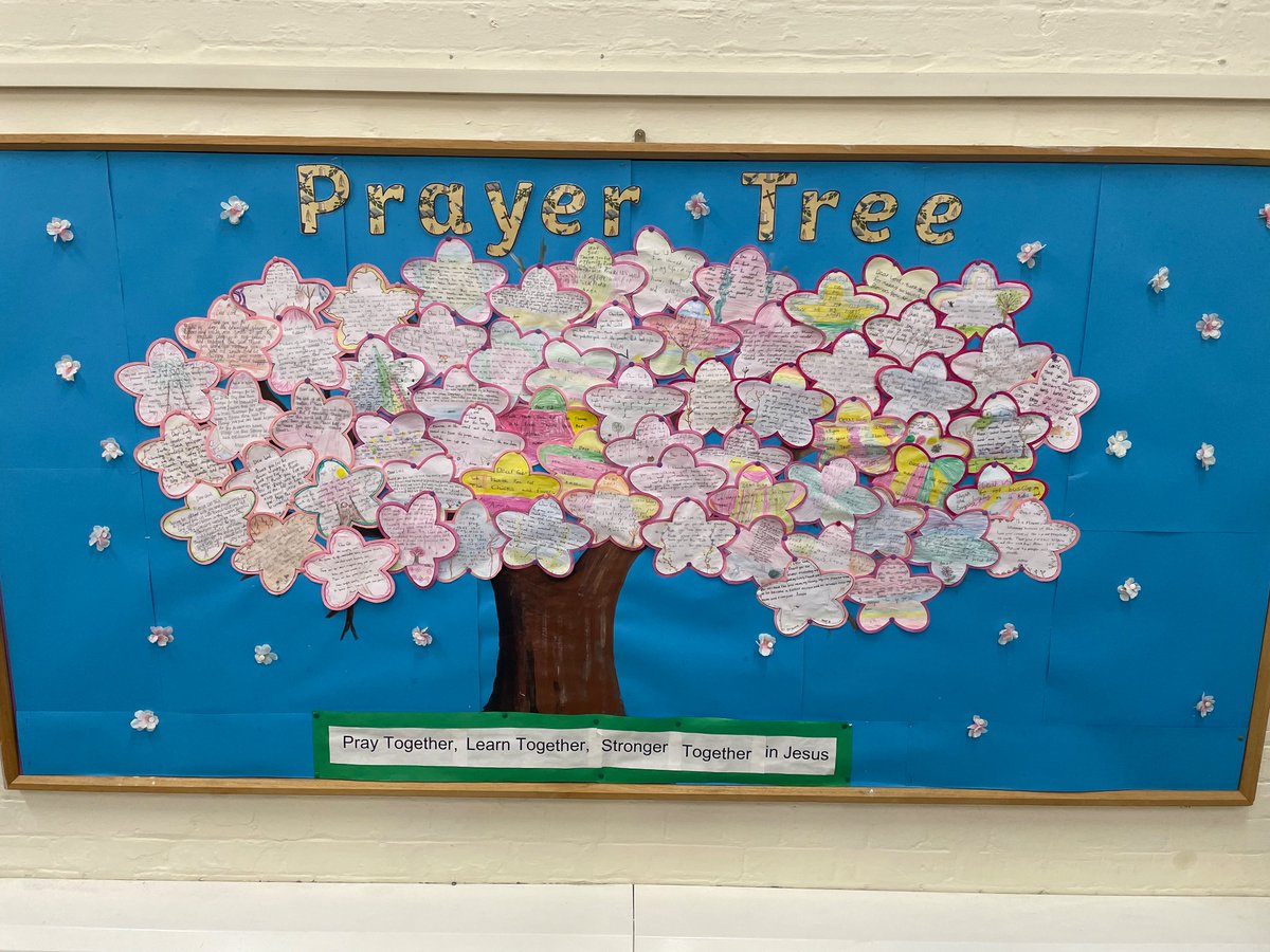 What a wonderful Spring prayer tree we have!