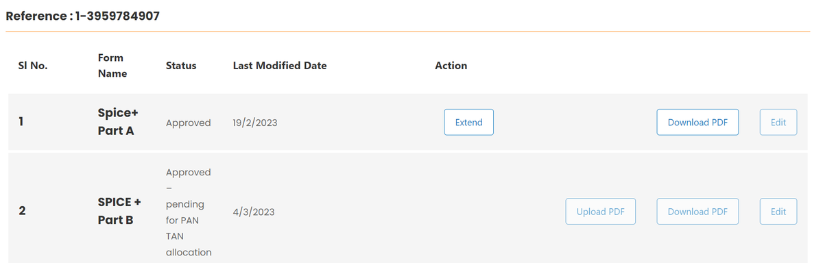AmoghDiwan's tweet photo. @HelpdeskMCA21V3 @MCA21India The incorporation of the Company was approved on 4th March. Till date, the Certificate of Incorporation is not generated and the Company's status is 'Not available for e-filing'. Tickets raised to no avail. https://t.co/oEXlckhTIA