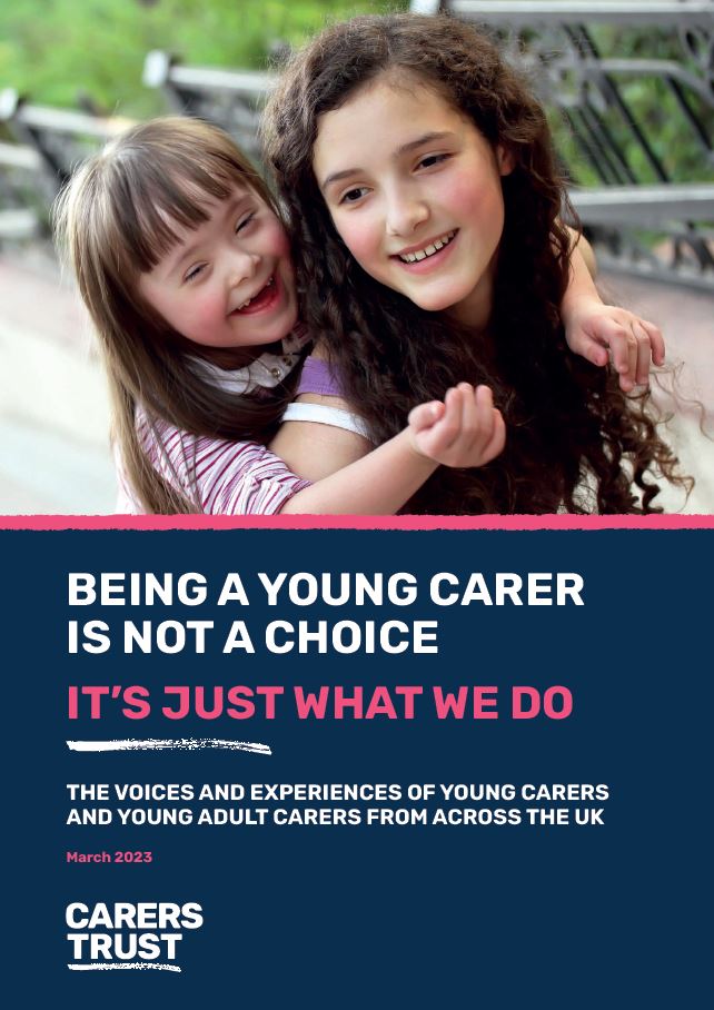 CarersTrust's tweet photo. Ahead of #YoungCarersActionDay, we are publishing our survey report “Being a young carer is not a choice; it’s just what we do.” The report highlights the challenges that #YoungCarers face on a daily basis.
Read the full report here: https://t.co/iEQg9QsLi0 https://t.co/m3XiP8HN8A