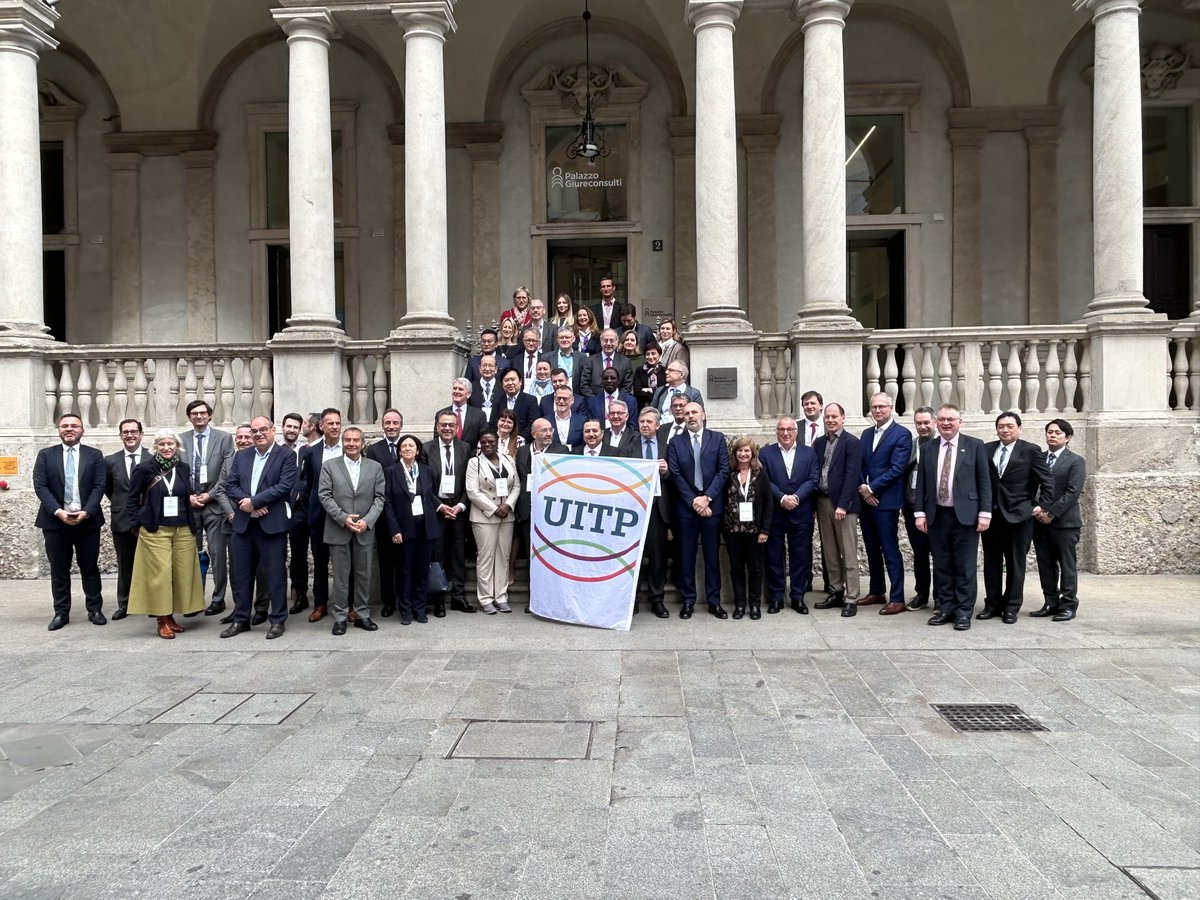 UITP (@uitpnews) on Twitter photo This week, the UITP Executive & Policy Boards were welcomed by local hosts <a href="/atm_informa/">Azienda Trasporti Milanesi</a>, <a href="/FNM_Group/">FNM Group</a>, <a href="/fsitaliane/">Ferrovie dello Stato Italiane</a> in Milan, Italy! 🇮🇹 Led by UITP's President, these gatherings saw 3 days of:
🗣️Constructive discussion
🤝Local host sessions
🛠️A technical visit
Thank you to all! This week, the UITP Executive & Policy Boards were welcomed by local hosts <a href="/atm_informa/">Azienda Trasporti Milanesi</a>, <a href="/FNM_Group/">FNM Group</a>, <a href="/fsitaliane/">Ferrovie dello Stato Italiane</a> in Milan, Italy! 🇮🇹 Led by UITP's President, these gatherings saw 3 days of:
🗣️Constructive discussion
🤝Local host sessions
🛠️A technical visit
Thank you to all!