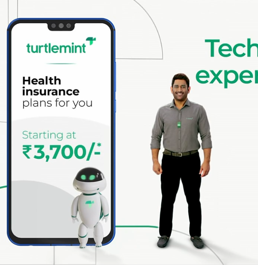 apj234's tweet photo. #INDvAUS  
Turtlemint :                        Policy Bazar :           
Lets hire a legend            Lets hire a guy who
for our app                         scares you to shit https://t.co/l13FvcfA2R