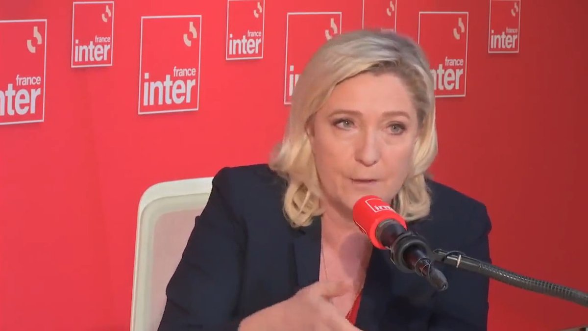 Marine Le Pen on Twitter "📹 Bien sûr que je redoute que l'économie