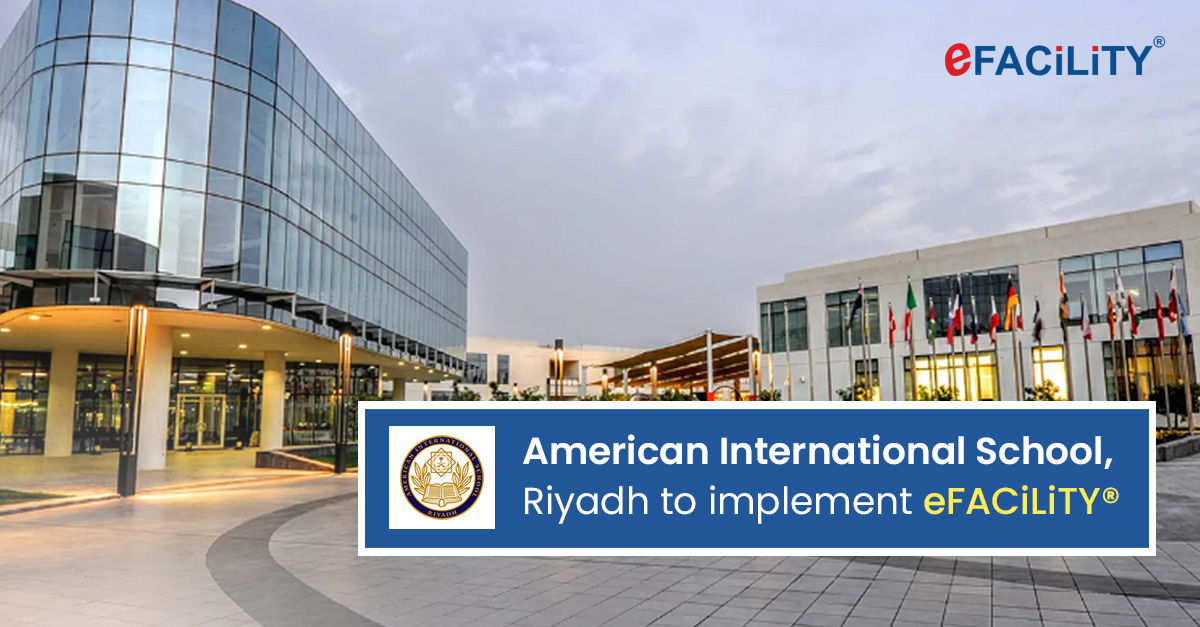 SIERRA_ODC's tweet image. Happy and important addition of American International School, one of the leading international schools in Riyadh as our client. They are implementing  eFACiLiTY® CAFM Suite for their school campus.

#SIERRA #CAFMSoftware #SaudiArabia #AmericanInternationalSchool #Riyadh