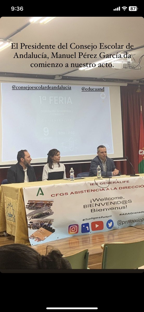 Eventos y Protocolo GRX tweet media