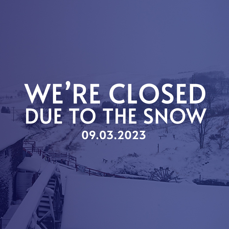 We're closed today due to the snow ❄️☃️

Thank you for your understanding, and if you've booked tickets to join us today we'll be in touch soon. The closure is for The Silver Mountain Experience, Ultimate Xscape and The Miner's Rest Cafe.

See you soon 👋