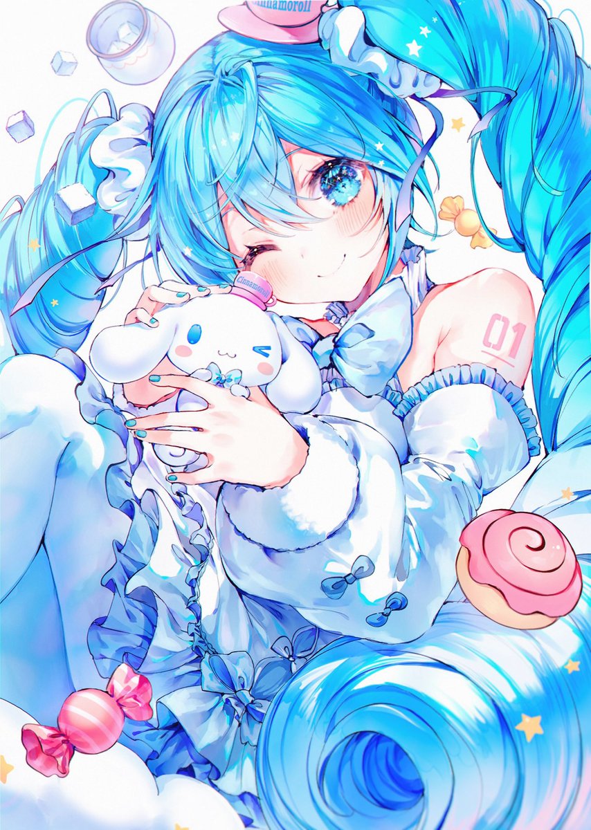 初音ミク 「#ミクの日#ミクの日2023 Newシナミク〜 」|ℕ𝕠𝕪𝕦のイラスト