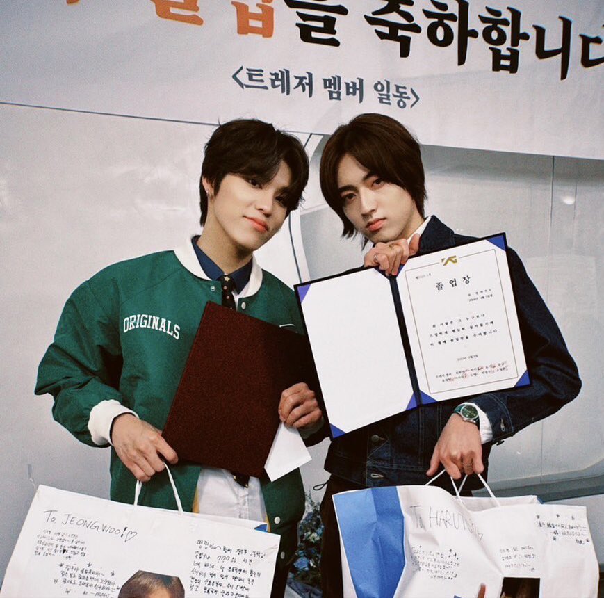 iksanpjw's tweet photo. Congratulations Park Jeongwoo and Haruto 🤍 #박정우 #하루토 https://t.co/ZIfrKEhJul