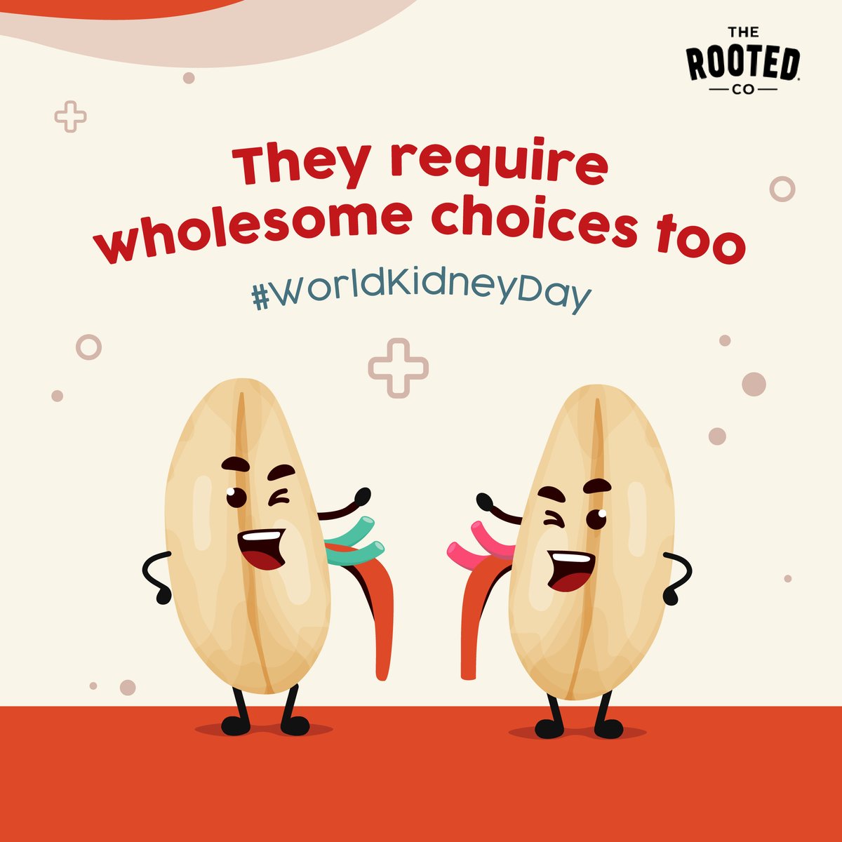 therooted_co's tweet photo. Being wholesome requires making healthy choices for the well-being of our entire body, including the Kidneys.
This #WorldKidneyDay let’s reassess our habits and make better choices for our well-being.

#trc #therootedco #superfood #BreaktheStereOAType #kidneyday #worldkidneyday https://t.co/QwxwXJ0Yxa