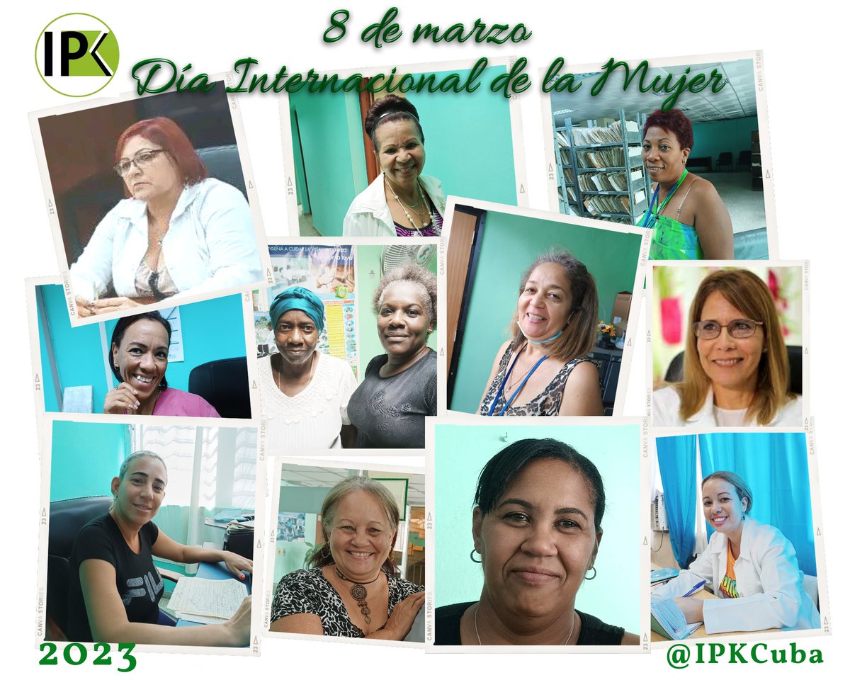 Muchas felicidades a todas nuestras mujeres. Especial reconocimiento a las del <a href="/IPKCuba/">IPKCuba</a> ¡Muchos éxitos! #CubaPorLaVida <a href="/MINSAPCuba/">Ministerio de Salud Pública de Cuba</a> <a href="/japortalmiranda/">José Angel Portal Miranda</a> <a href="/GeoPAlvarez/">Georgina Pérez Alvarez</a>  <a href="/Castro_Marta_A/">MartaC</a>