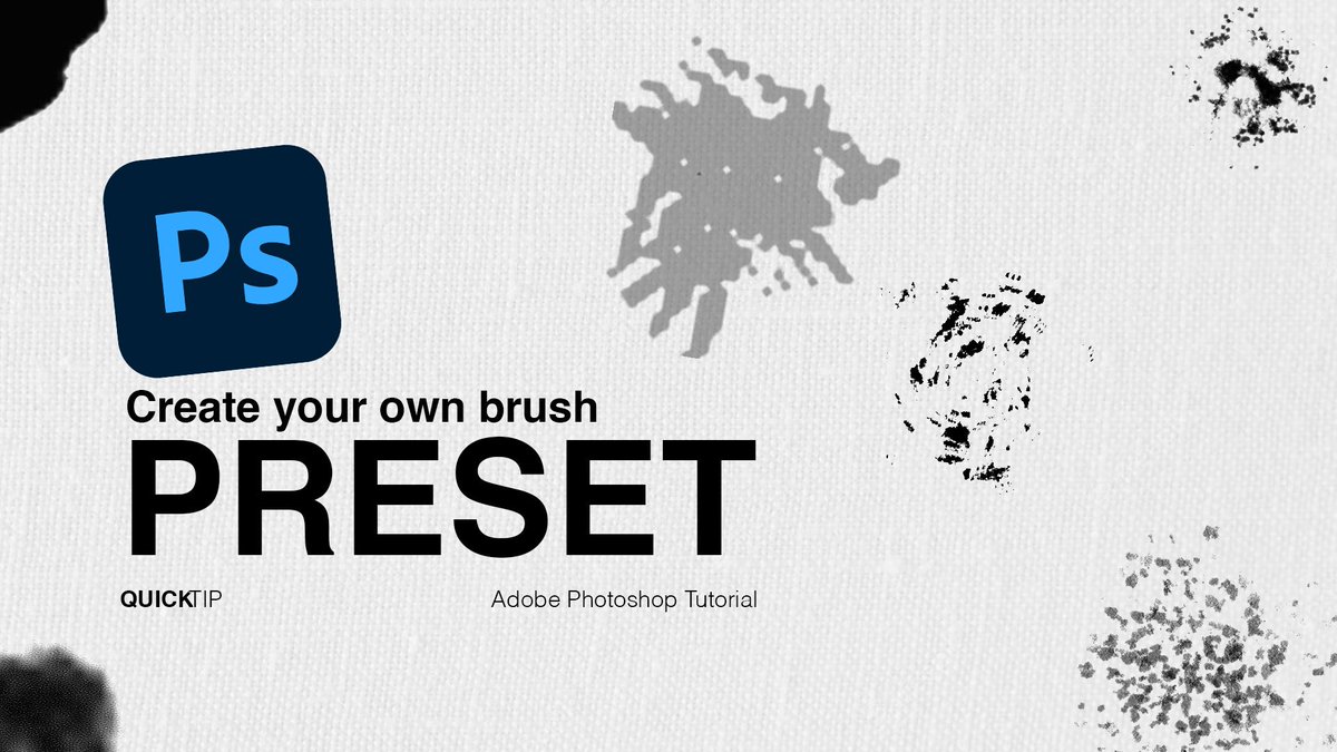 Learn to create your own Brush Preset by watching this Quick Tip. 

Watch it here: youtu.be/GCAWrQ3C1nI

#Photoshop  #AdobePhotoshop #Brush #Preset #BrushPreset #Tutorial #HowTo #QuickTip #Tips