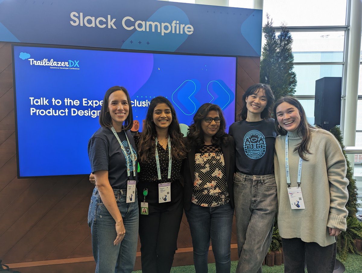 SlackAPI's tweet photo. ...And that's a wrap! What an exciting time at TrailblazerDX! We hope you enjoyed attending our sessions. We are looking forward to seeing what you will build! ๐ซ #TDX23 #BuildOnSlack https://t.co/BLwfGCaSy1
