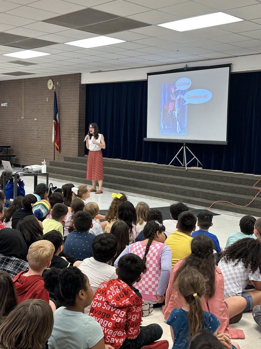 Teresa Dolan (@dolanreads) on Twitter photo I’m so proud of our <a href="/TerraceElem/">Terrace Elementary (TCE - SBISD)</a> kiddos for all the time & love they put into our author visit w/ <a href="/soontornvat/">Christina Soontornvat - Updates only</a>! They know a rockstar when they see one, & they knew going in just how special it was to have her at our school! What a visit!@BlueWillowBooks <a href="/SBISD/">Spring Branch ISD</a> <a href="/SBISDLibraries/">SBISD Library Services</a> I’m so proud of our <a href="/TerraceElem/">Terrace Elementary (TCE - SBISD)</a> kiddos for all the time & love they put into our author visit w/ <a href="/soontornvat/">Christina Soontornvat - Updates only</a>! They know a rockstar when they see one, & they knew going in just how special it was to have her at our school! What a visit!@BlueWillowBooks <a href="/SBISD/">Spring Branch ISD</a> <a href="/SBISDLibraries/">SBISD Library Services</a>