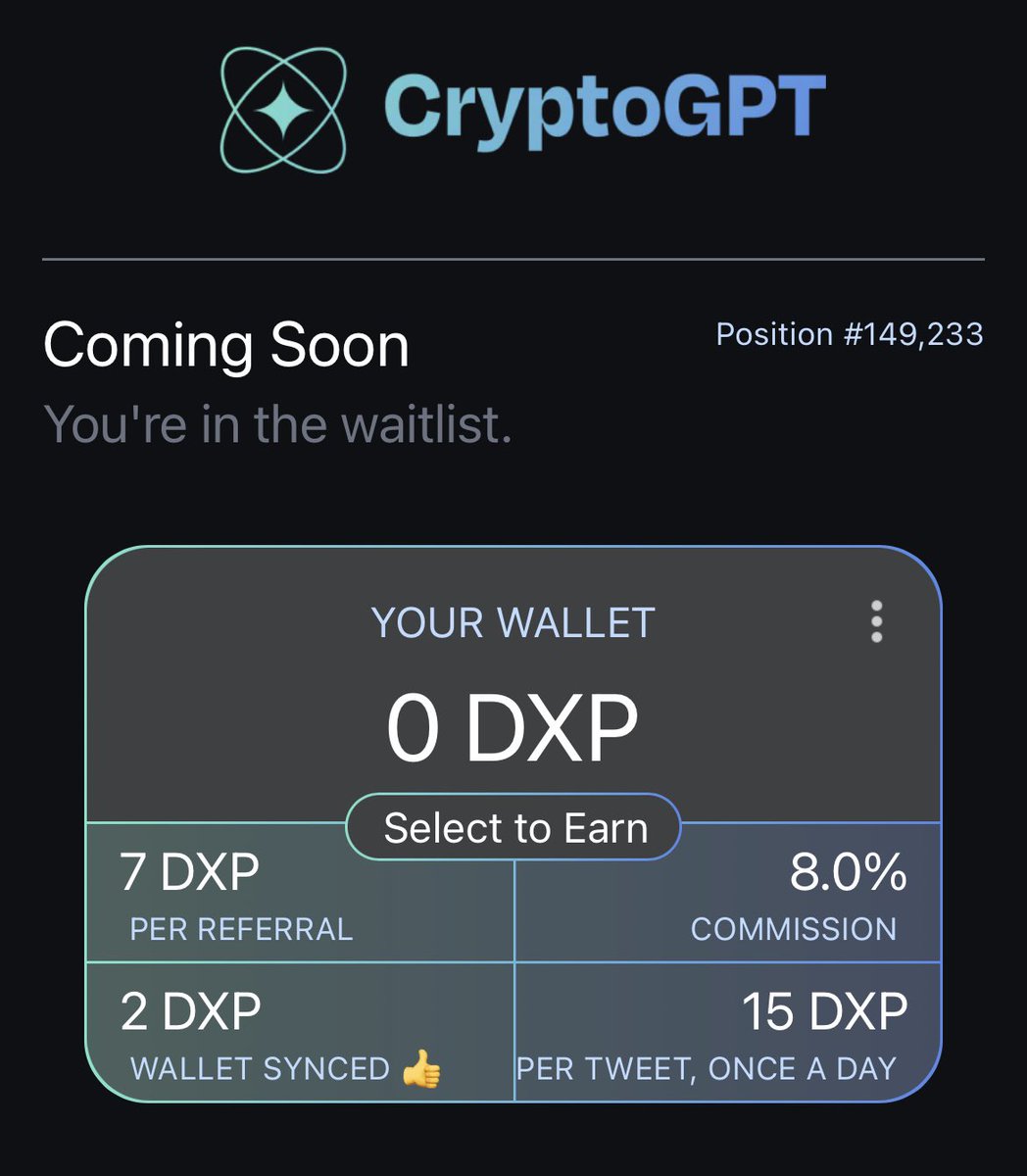 RocknDESU's tweet photo. 🐶 #CryptoGPT 🐶
話題の #X2E がダウンロード可能に🔥
10日20時までに登録をすると、手数料20%が永久無料になるようです✨
iOSの方は赤い丸のWEB版で登録🥳
DLは⬇
https://t.co/vPUmk6gfSe
招待コード⬇️
0UA9VHF
#AI2E #AI #AItoEarn https://t.co/Y8sxfUhdh5