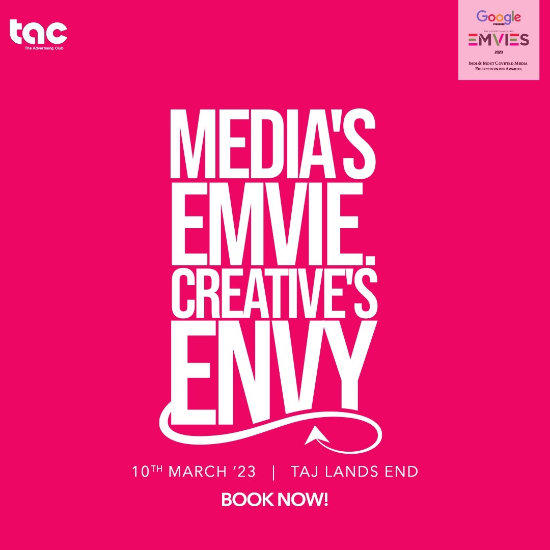 India's biggest media awards, coming to you on Friday, March 10 at Taj Lands End, Mumbai . Come celebrate the amazing work our industry creates year on year and meet the fantastic leaders @TheAdClub_India @ranabarua @parthasinha @Google