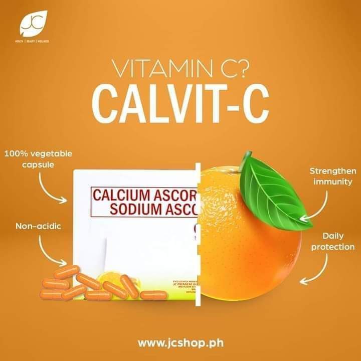 🌷MY EVERYDAY IMMUNITY🌷       
            🍊CALVIT-C 🍊 
❗️CERTIFIED & TRUSTED‼️
❣️Non-Acidic Vitamin C❣️

OrderNow: 👉 jcshop.ph/1111909750

#thankfulgratefulblessed🙏🥰
#JCHealthBeautyWellness
#jc  #CalvitC #healthiswealth2023
#VitaminC  #womensmonth2023