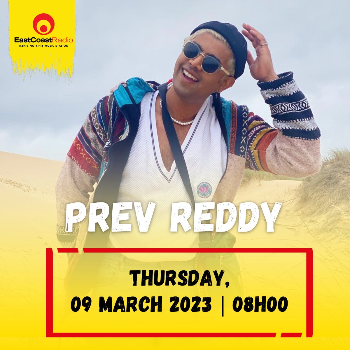 Join us at 08:00 when we are talking to @Prev_Reddy, who is one of the comedy stars in the event, Darren Maule and Friends 😃

#DarrenKeriSkyOnECR #DarrenMauleAndFriends