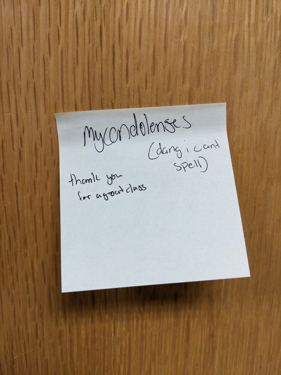 CoffeeLurver's tweet image. I started class today with &quot;In this week&apos;s episode of &apos;Your Professors Are Human Too&apos;...&quot; and proceeded to tell them about our beloved dog passing and my back injury. We went on to have a great class and then these were three of the feedback notes. 🥹 #AmTeaching #ProfessorMegan