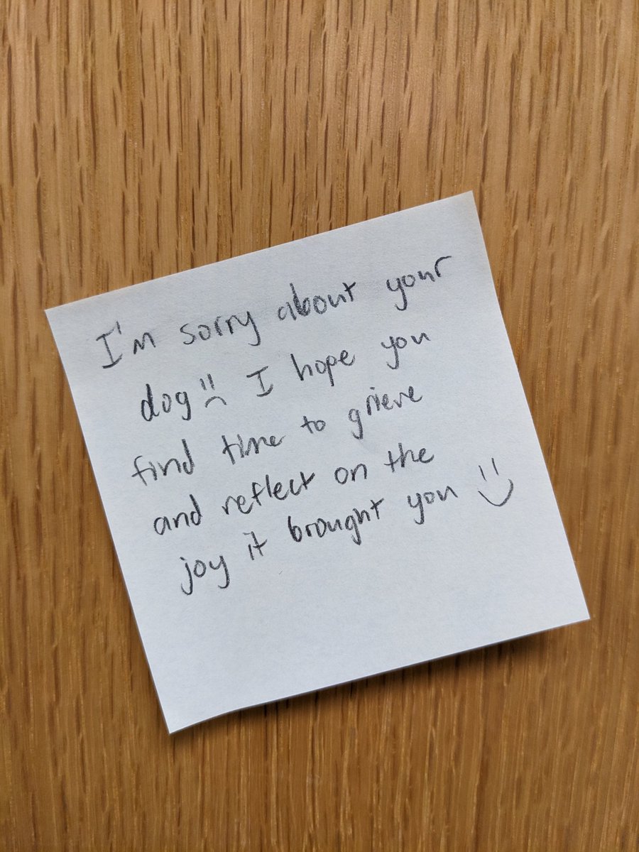 CoffeeLurver's tweet image. I started class today with &quot;In this week&apos;s episode of &apos;Your Professors Are Human Too&apos;...&quot; and proceeded to tell them about our beloved dog passing and my back injury. We went on to have a great class and then these were three of the feedback notes. 🥹 #AmTeaching #ProfessorMegan