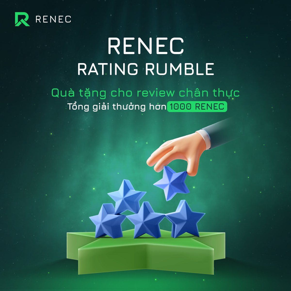 RenecBlockchain's tweet photo. 📢 Mini game #RenecRatingsRumble chính thức khởi động (9/3 - 19/3)
👉 Đánh giá trải nghiệm của bạn với Demon Wallet &amp; reUSD trên Trustpilot để có cơ hội chia giải thưởng hơn 1000 RENEC! 🔥

💡 Chi tiết tại https://t.co/x2kSqyx5g3 https://t.co/l6UH6gueR7