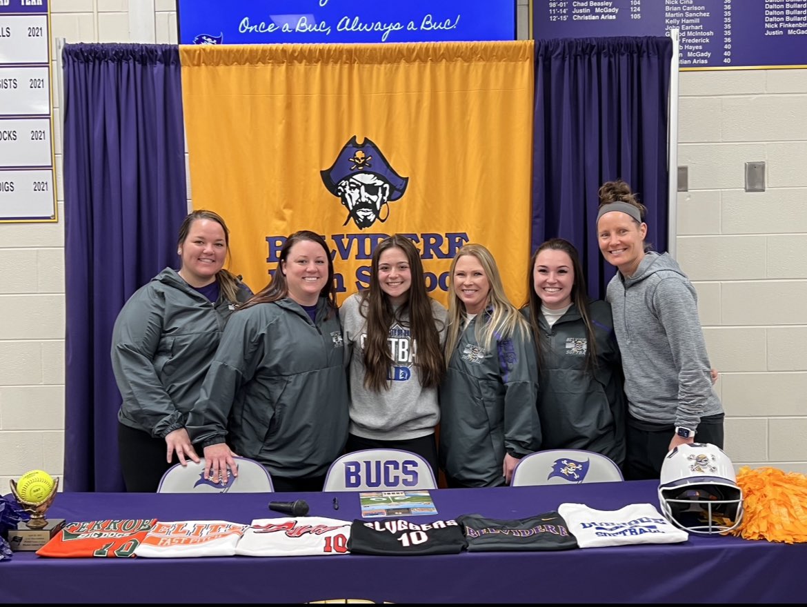 Officially official! Thank you for everyone who came out and attended my signing today! Thank you for all the support throughout the year I wouldn’t have been here without it! Can’t wait for the next 4 years in Dubuque!!💙🤍 <a href="/BUCS_SOFTBALL_/">Belvidere Softball</a> <a href="/Sluggers_Harms/">Illinois Sluggers ‘07 Premier</a> <a href="/DubuqueSoftball/">University of Dubuque Softball</a>