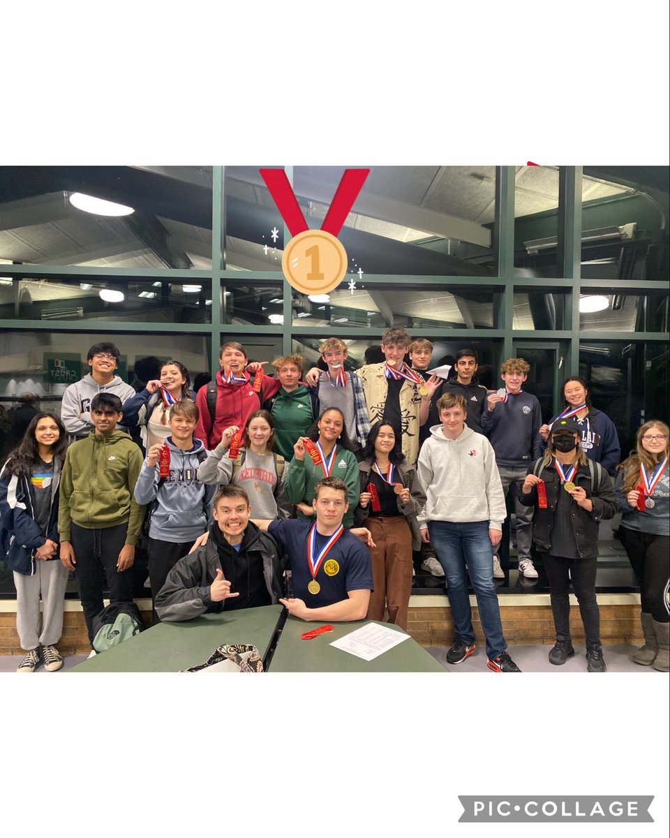 Lemont’s Academic Challenge and Science Club take FIRST place 🏆at the SSC Science Competition!!! Students placed 4th or better in 9 out of 14 events! #WeAreLemont <a href="/AlemanKaleman/">Karen Aleman</a>