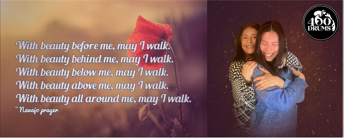 A prayer to the world from the women of 400drums. # internationalwomensday #womeninspiringwomen #beauty