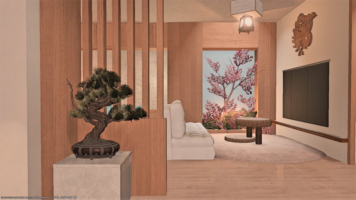 Harugasumi 春霞 [S]

Kujata, Goblet, Ward 24 Plot 50

Meaning Springtime Haze, this build is one of 3 that I made in a recent design giveaway on my discord server~ It's available as a premade comm so dm me if you are interested!

#ffxivhousing #FF14housing #HousingEden #hgxiv